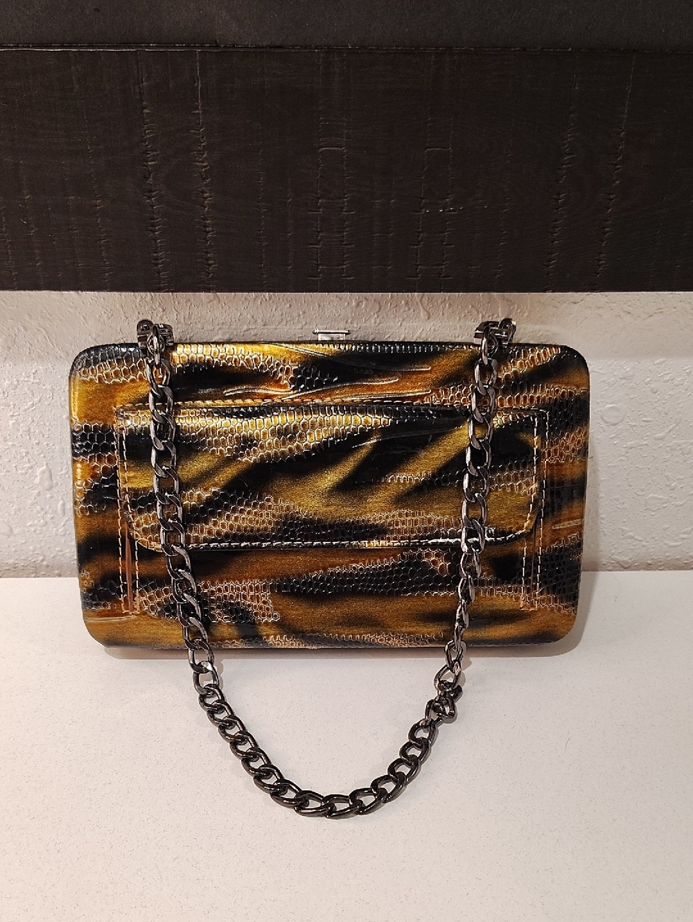 Wallet Converted Multi-pocket W/ Chain Strap -removable - Picture 1 of 9